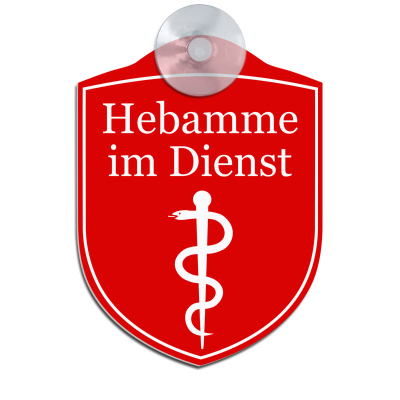 Hebamme im Dienst